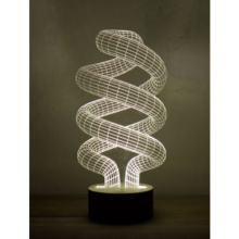 Lampe 3D Spiral