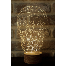 Lampe 3D Skull