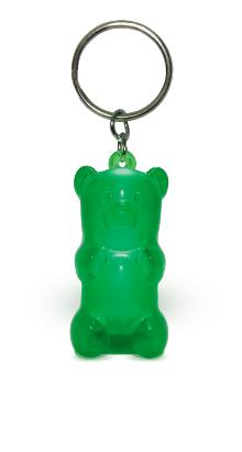 Porte-clé lumineux Gummygoods vert